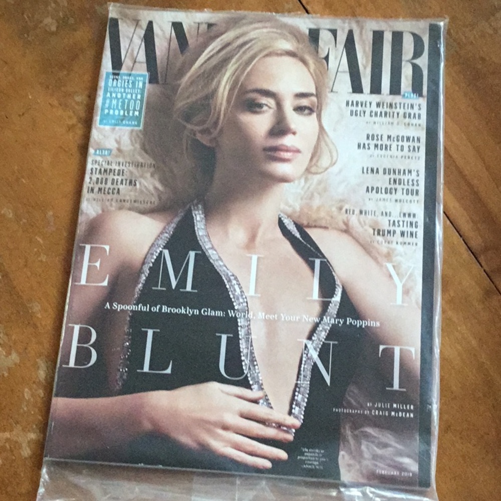 Emily Blunt Vanity Fair cover